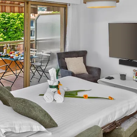 Boyer - Somptueux 3 Pièces Carré D'or Parking Privé Apartamento Menton
