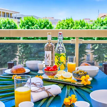 Boyer - Somptueux 3 Pièces Carré D'or Parking Privé Apartamento Menton